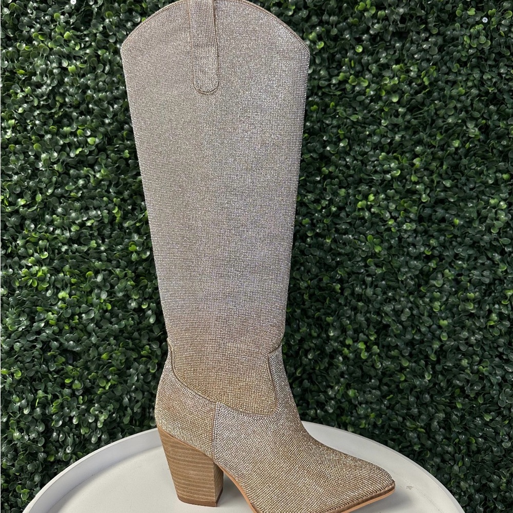 Corky show stopper - gold silver ombre